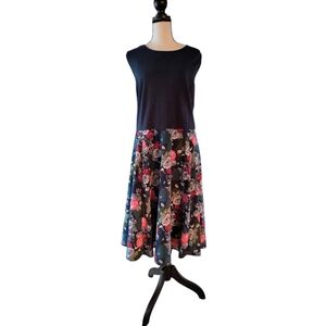 eShakti Floral Print Dress